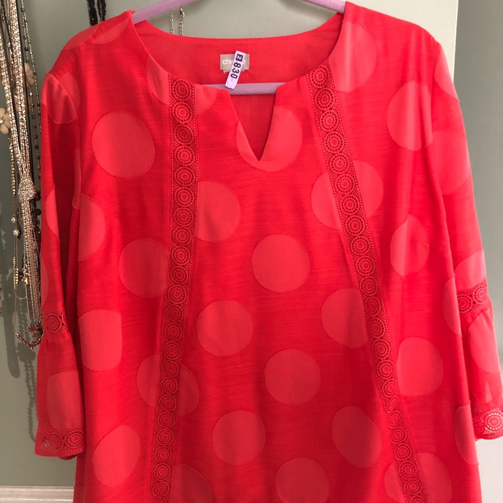 Chico’s Polka Dot Top
